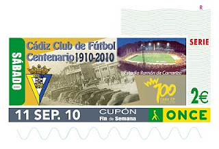 Cupón del 8 de septiembre dedicado a la Fiesta Patronal de Nuestra Señora 