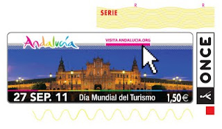 Imagen del cupón del 27 de septiembre dedicado al Día Internacional del Turismo