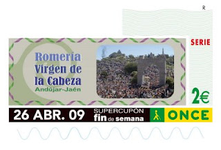 Supercupón Fin de Semana del domingo 26 de abril dedicado a la Romería de la Virgen de la Cabeza, de Andújar
