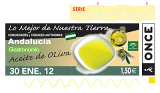 Imgen del cupón del lunes 30 de enero dedicado al aceite de oliva bajo el lema 'Lo mejor de nuestra tierra'