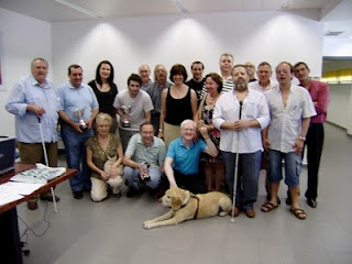 Foto de familia de los participantes en el campeonato