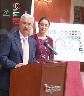 Manuel Jiménez Barrios, secretario general para el Deporte de la Junta de Andalucía en un momento de su intervención