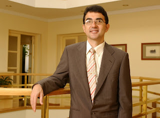 Primer plano de Andrés Ramos en la sede del Consejo General