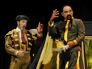 Imagen de la representación del grupo Antígona