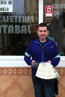 Antonio Ramos, vendedor de la ONCE en Málaga que repartió más de dos millones de euros el pasado mes de diciembre