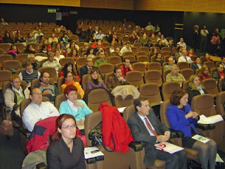 Un aspecto del salón de actos del CRE donde se celebró el Foro