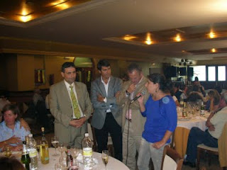 Un momento de la intervención de la consejera territorial