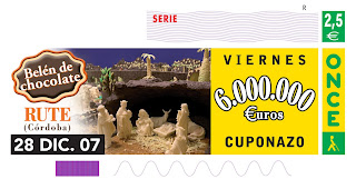 El belén de chocolate de Rute es la imagen del último Cuponazo del año
