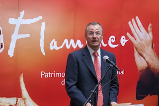 Patricio Cárceles durante su intervención en el acto