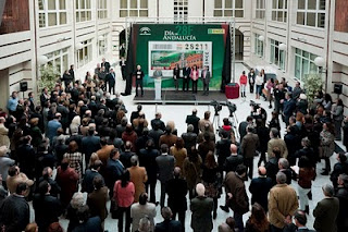 Plano general de la sala donde se realizó la presentación