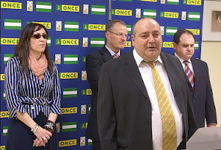 Intervención del nuevo director de la ONCE en Úbeda