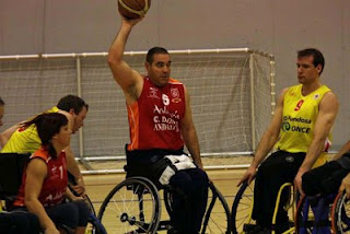 Un momento del partido entre el CD ONCE y el Fundosa