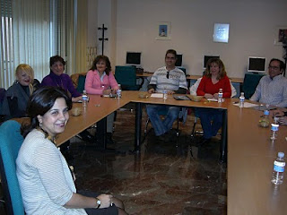 Imagen de los participantes en una de las reuniones de trabajo