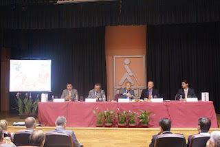 Un momento de la intervención de Patricio Cárceles en el acto