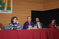 Una de las mesas de trabajo durante las jornadas