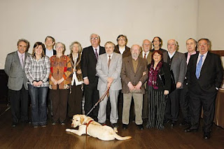 Foto general de los miebros del jurado de los premios Tiflos