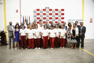 Foto de familia de la plantilla de Flisa Cartaya