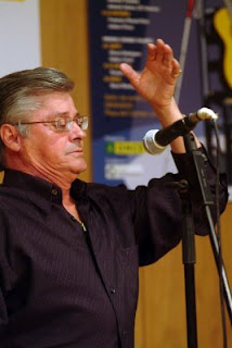 El Chanquete en un momento de su actuación en el último Festival de Flamenco ONCE