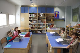 Alumnos en el aula de Primaria