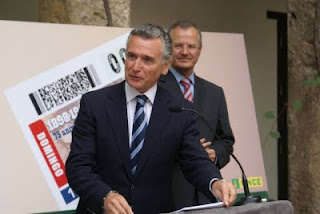 Paulino Plata durante su intervención en el acto