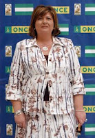 Primer plano de Ángela Lucena