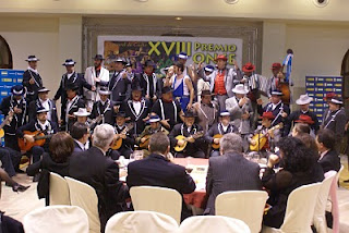 Vista general del concurrido coro Los Tangueros
