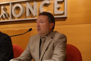 Cristóbal Martínez durante su intervención en el acto