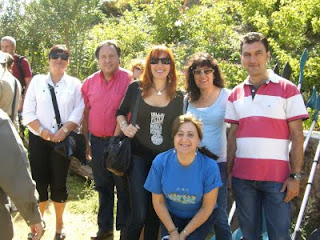 La presidenta del Consejo Territorial junto a la vicepresidenta tercera del Consejo General, el director de la ONCE en Córdoba, Fernando Rico, y la consejera territorial Angela Lucena