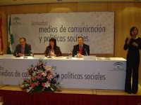 Imagen de la inauguración de la Jornada sobre medios de comunicación