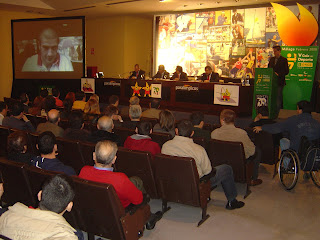 Aspecto general del salón de actos donde tuvo lugar la Gala