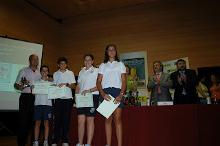 Las de la Pantera ONCE se mostraron felices tras el premio