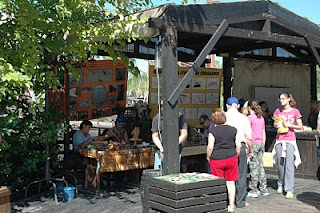 Stand de la ONCE en Isla Mágica