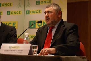 Alberto Morillas durante su intervención