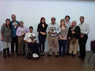 La presidenta del Consejo con los premiados en el Campeonato