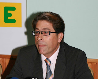 Primer plano de Luis Marín