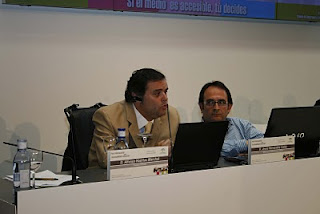 Un momento de la intervención de Jesús Hernández