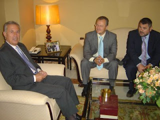 De izquierda a derecha, Juan José López Garzón, Patricio Cárceles y Alberto Morillas en un momento de la reunión