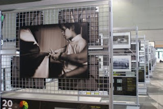Imagen de la exposición en Santa Justa