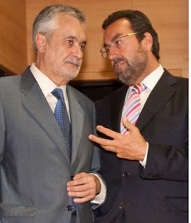 El presidente de la ONCE conversa con el presidente de la Junta de Andalucía
