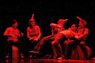 Imagen de la representación del grupo Homero