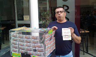 Antonio Martín Zorrilla, vendedor de Málaga que repartió 1.745.000 millones de euros en el sorteo del Cuponazo del viernes 14 de octubre