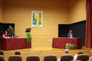 Escenario donde se realizaron las lecturas por e´l Día del Libro