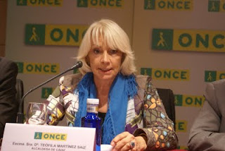 Teófila Martínez durante su intervención