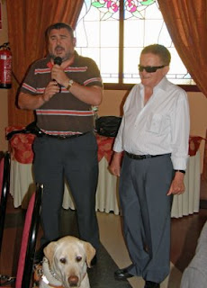 Intervención del presidente del Consejo Territorial Alberto Morillas junto al consejero territorial Diego Benítez