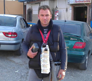 José Antonio Palomares vendedor de los cupones premiados del sorteo del 28 de enero