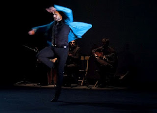 Primer plano del bailaor José Galán