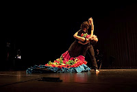 La bailaora Vanesa Aibar y el bailaor Daniel Parejo