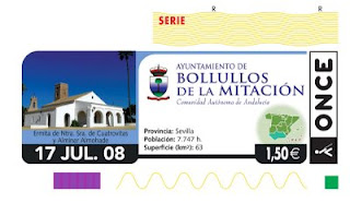 Cupón del 17 de julio dedicado a Bollullos de la Mitación