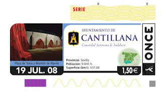 Cupón del 19 de julio, dedicado a Cantillana