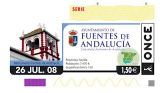 El día 26 el cupón se dedica a Fuentes de Andalucía